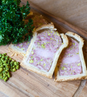 Ferme de Montchervet - Pâté En Croûte Pistaché X 2 Tranches