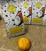 Biscuiterie Saravelli - Amaretti  noix de coco & clementine corse confite