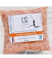 Artisans du Sel - Fleur de Sel de Guérande au Piment d'Espelette 100g x 14