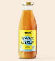 Omie - Jus de pomme & citron jaune bio - pommes du Val de Loire - 75 cl