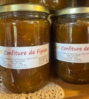 Des Poules et des Vignes à Bourgueil - Confiture de figues (600gr)