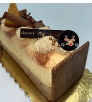 Traiteur Gourmet d'Alsace - Bûche de Noël glacée Alsacienne 10 - 12 pers