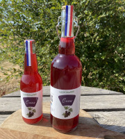 Ferme Sinsac - Pétillant de cassis sans alcool 33 cl x 12 bouteilles