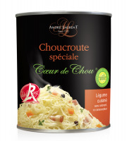 Choucroute André Laurent - Choucroute Spéciale Coeur De Chou - Lot De 12 Boites De 400g