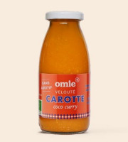 Omie - Velouté carottes coco curry bio - carottes françaises issues d'une filière équitable - 25 cl