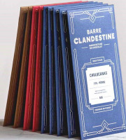 Barre Clandestine - Tablettes de chocolat bean to bar - L'Or en barre - 540g