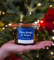 Mas Henri - Recette de Noël Thon rouge, Cèpes à l'huile d’olive 270g