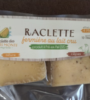 Ferme des Petits Monts - Plateau raclette fermière et BIO NATURE/CEPE- 1 à 2 pers -300 g