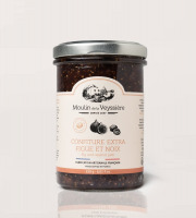 Moulin de la Veyssière - Confiture Extra Figue et Noix - 12x250g