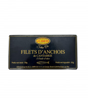 Etablissements JC David - Filets d'Anchois de Cantabrie à l'huile d'olive Série OR