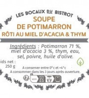 Les Bocaux du Bistrot - Petite soupe de potimarron