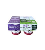 Bastidarra - Ekia - Yaourts  Probiotiques nature 125g x4