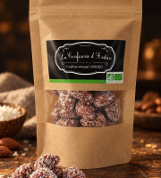 La confiserie d’antan 100% bio - Amandes caramélisées noix de coco - 120 gr