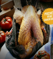 Boucherie Moderne - [Précommande] Pintade Farce VEAU / Châtaignes POCHÉE