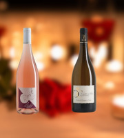 Domaine de la Chopinière du Roy - À deux c’est mieux - Coffret Duo vin Blanc aromatique et Rosé Fruité pour couple - 2 x 75 cl