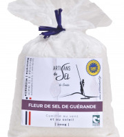 Artisans du Sel - Fleur de Sel de Guérande 100% naturelle 200gr | Artisans du Sel
