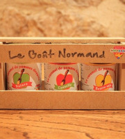 La Ferme DUVAL - Coffret petits pots caramel x3