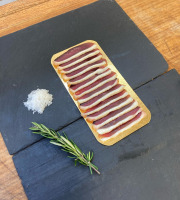 Elevage Les Blancs de l'Ouest - Magret de canard séché nature - tranché - 50g