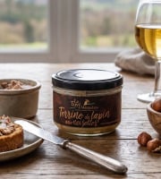 Le Tuyé de Mésandans - Terrine de lapin aux noisettes  sans nitrite - 180g