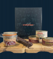 La ferme d'Enjacquet - Coffret Cadeau Gourmand - Le Foie Gras et les Saveurs du Sud-Ouest x 5