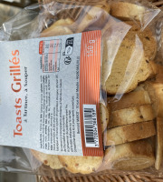 Poissonnerie La Piriacaise - Toasts grillés