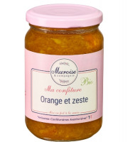 Muroise et Compagnie - Confiture de Orange Avec Zeste Bio - 350 gr