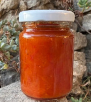 L’Oliveraie du Coudon - CHUTNEY ANANAS POIVRON ROUGE 100 gr