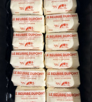Le Beurre Dupont - Palets enveloppés doux 12x15g (180g) -  lot de 5 boîtes