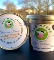Glaces de Meuse - Lot P'tits Pots "Madeleine de Commercy" - Crème glacée (90gr)