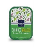 La Perle des Dieux - Sardines grillées aux herbes de Provence - lot de 4 boîtes