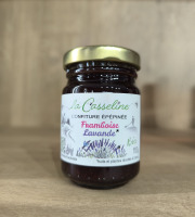 Ferme Joos - Framboise Lavande: confiture épépinée bio la Casseline