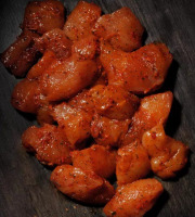 Ferme des Hautes Granges - Emincé de dinde au piment d'espelette pour plancha/pierrade - 500gr