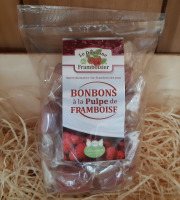 Le Domaine du Framboisier - Bonbons fourrés à la pulpe de Framboise 150g