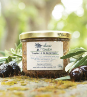 L'OLIVERAIE DU COUDON - [Précommande] TERRINE AUX OLIVES NOIRES 200 G