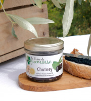 La Ferme de l'Ayguemarse - Chutney BIO à base d'Olive Noire de Nyons AOP