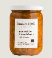 Karine & Jeff - Mijoté de pois chiches, légumes et lait de coco 6x500g