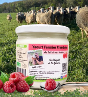 Dessine moi une brebis - Yaourt Brebis Framboise 320g