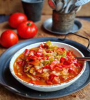 Mamy Suzanne Occitanie - Piperade de légumes frais, façon basquaise, bocal 600 g