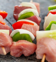 La Ferme de Franck et Blandine - Brochettes de Veau de Lait bio Surgelé x4 600g