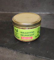 La Ferme du Louvier - Rillettes de poulet à la tomate séchée 180 g