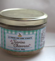 Ferme des bien-vivants - Terrine de chevreau piment d’Espelette / tomates séchées, 180g