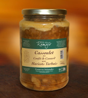 Maison Ramajo - Cassoulet au confit de canard aux haricots tarbais 1400g