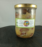Domaine du Catié - Boeuf Aubrac confit 750g à la graisse de porc Mangalica