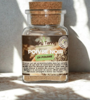 Adal Terra - Epices - Poivre Noir Bio (en poudre) 60G