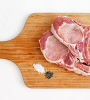 La ferme d'Enjacquet - Spécial Foire au Porc : Colis 4 kilos de côte de porc basque