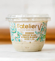 L'Atelier V* - Houmous haricot blanc & truffe blanche d'été (1,2%) et poivre noir