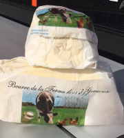 Ferme de la Paumerais - BEURRE DE BARATTE 1/2 SEL DE LA FERME - 250 Gr (x2)