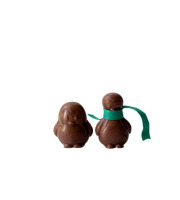 Mon jardin chocolaté - Pingouins de Noël chocolat au lait