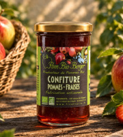 Pom Bio Berger - Confiture Pommes-Fraises BIO
