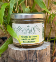 La Truite Fleurie - Rillette de truites au citron confit SANS LACTOSE